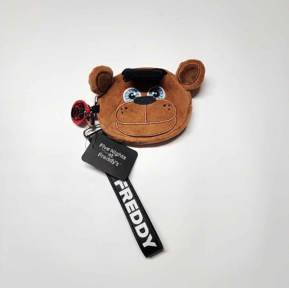 Freddy Bear Plush Coin Purse